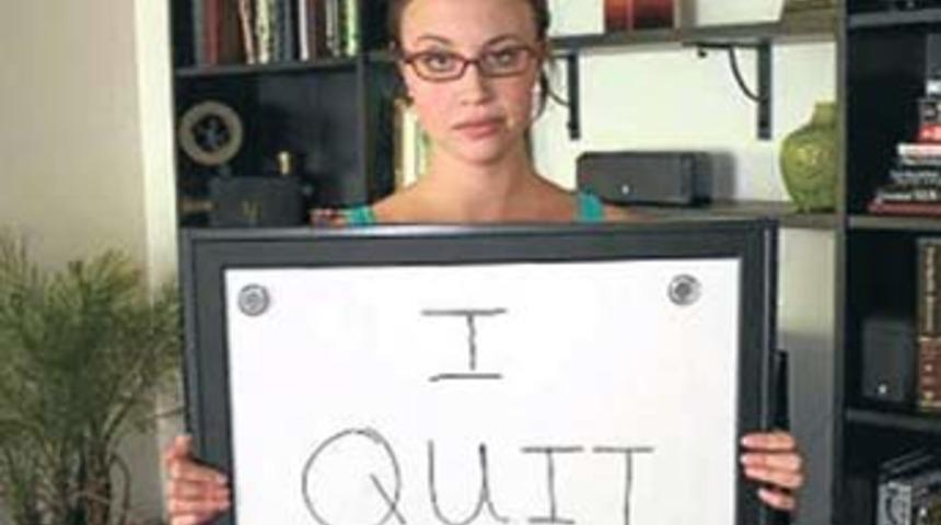 İstifasını verip rezil etti!