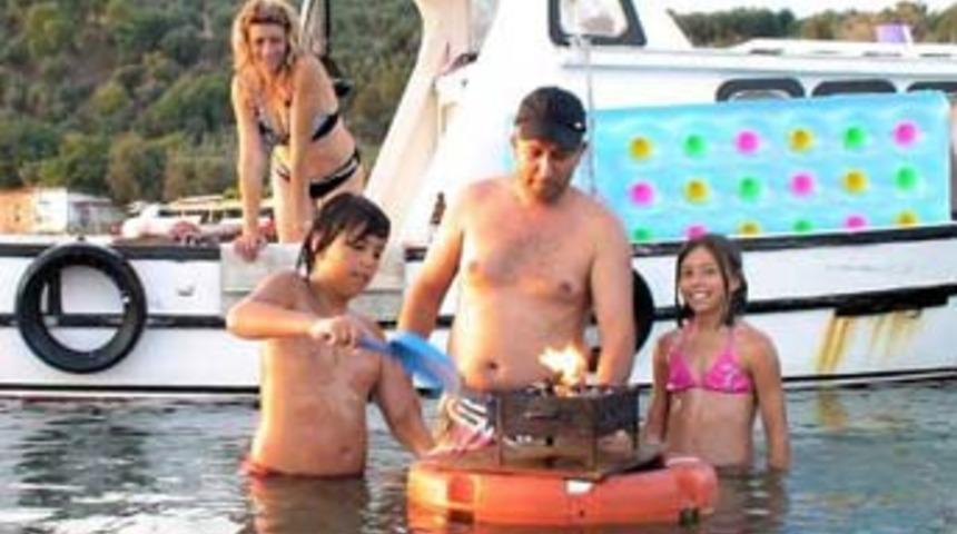 Mangal yasağını b&ouml;yle deldi