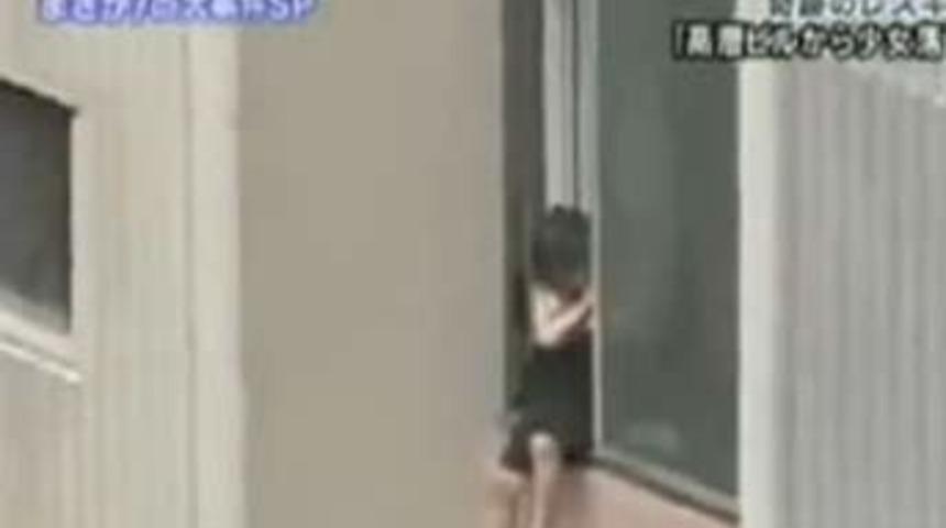 5 yaşındaki çocuk işte böyle yere çakıldı