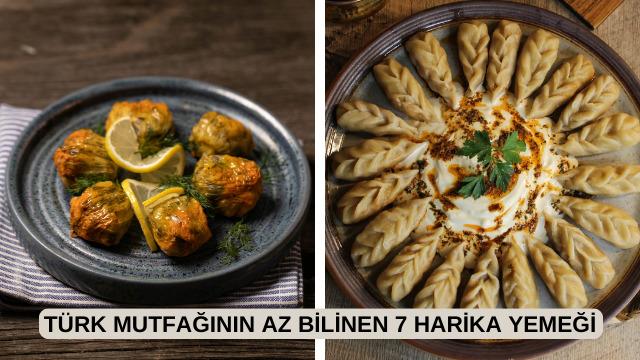 Türk mutfağının çok fazla bilinmeyen 7 harika yemeği