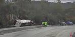 Antalya’da feci kaza! Otobüs şarampole devrildi: 21 yaralı
