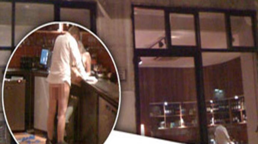 Pizzacıda inanılmaz g&ouml;r&uuml;nt&uuml;ler!