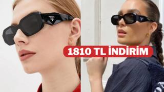 Sezonun en havalısı! Prada'nın çok beğenilen o gözlük modelinde 1810 TL indirim