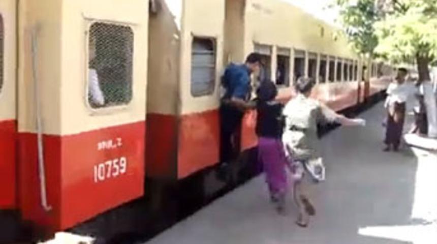 En acayip tren yolcuları