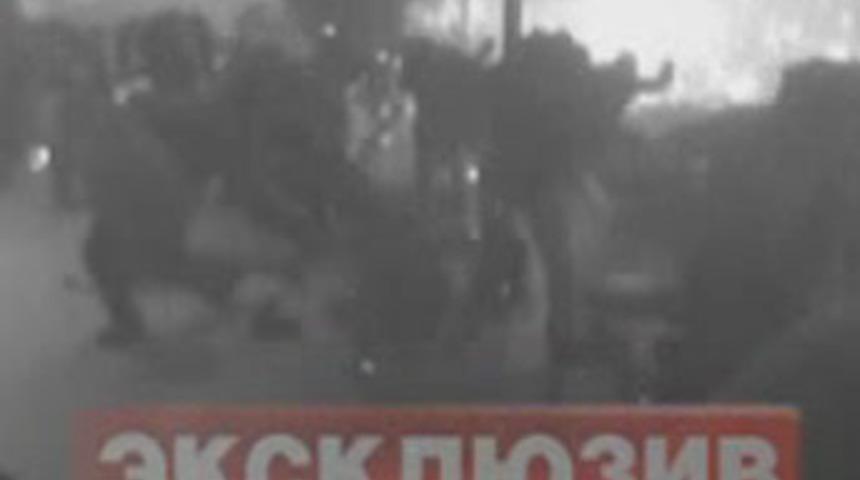 Korkun&ccedil; patlama anı