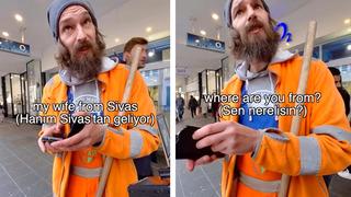 Almanya'da Türk fotoğrafçının başına gelen komik anlar! İtalyan temizlik işçisinin fotoğrafını çekti... Hanım Sivas'tan geliyor