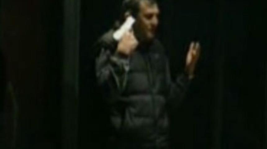 Belediye önünde dehşet dakikaları