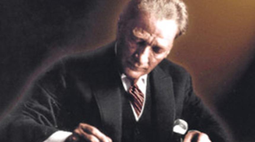 Atat&uuml;rk'&uuml;n sildiği c&uuml;mle