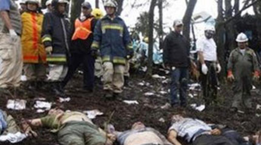 Hondurs'ta uçak düştü!