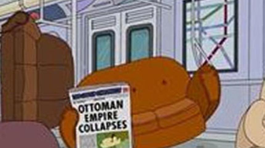 The Simpsons'da Osmanlı İmparatorluğu çöktü