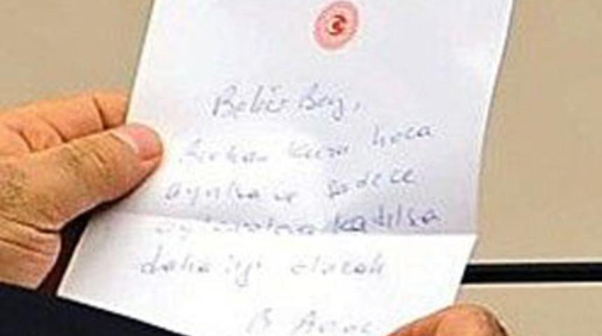 Arın&ccedil;'tan Kuzu'yu kızdıran not!