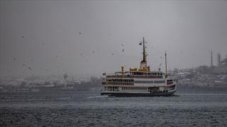 İstanbul'da vapur seferlerine hava muhalefeti! İptal edildi...