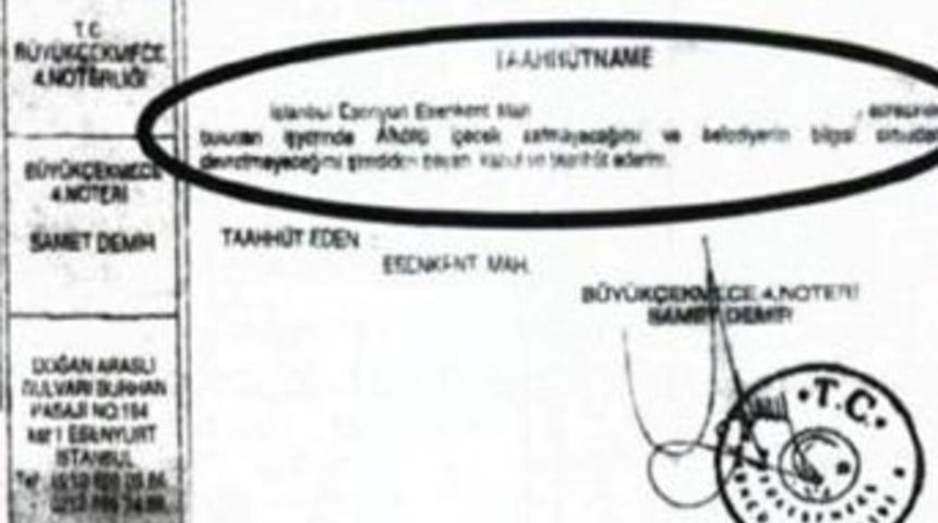 'İ&ccedil;ki satmayacağım' taahh&uuml;d&uuml; iddiası