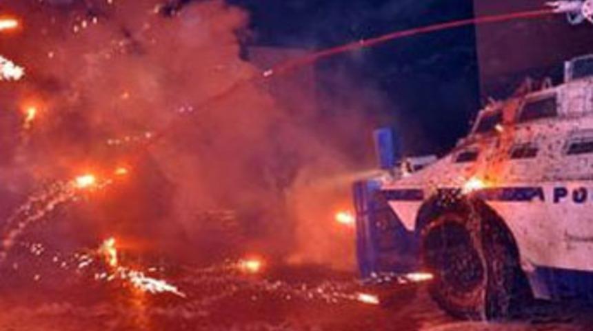 Nusaybin'i savaş alanına &ccedil;evirdiler