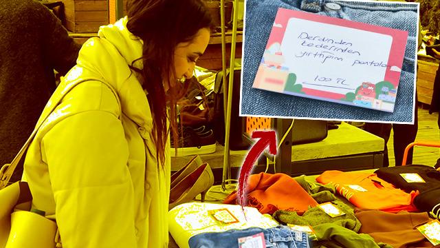 Adı: 'Eski sevgili pazarı' İstanbul'da kuruldu, yoğun ilgi görüyor! Sana kırmızı hiç yakışmıyor yazan da var Derdinden, kederinden yırttığım pantolon yazan da