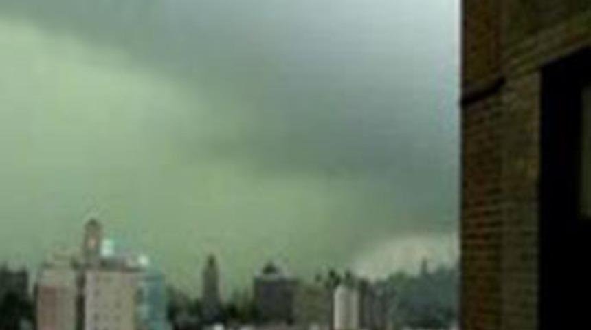 Fırtına b&ouml;yle geldi