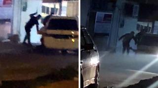 Bekçilerden cezaevi firarisine sokakta copla dayak! Görüntüler ortaya çıktı