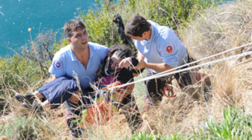 Temizlik iş&ccedil;isi hayat kurtardı