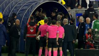 Kadıköy'de devre arası ortalık karıştı! Soyunma odası koridorlarında iki takım arasında tartışma çıktı... Bonucci'den olay hareket