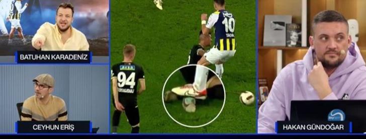 Fenerbahçe maçındaki pozisyon olay oldu, yerden yere vurdular! Erman Toroğlu "Taksim'de sırtımda taşırım" dedi, Batuhan Karadeniz isyan etti: "Ezel'in kör annesi gelse..." G5