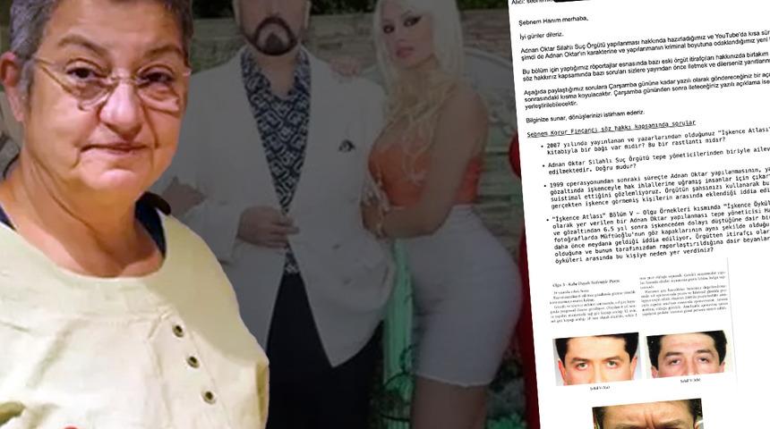 Skandal iddiaların hedefinde! Şebnem Korur Fincanı ile Adnan Oktar arasında 'atlas' bağlantısı: 'Ne tesadüf!' 