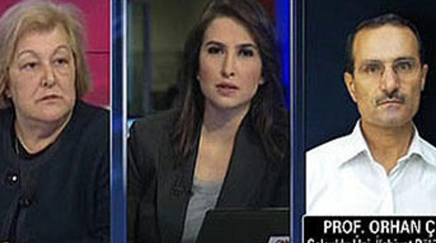 Tecav&uuml;z&uuml; savunan profes&ouml;re canlı yayında şok