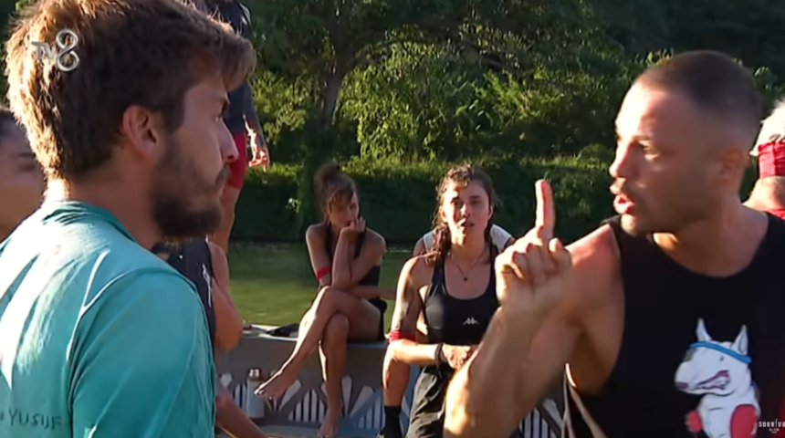 Atakan adaya hızlı adapte oldu! Yaman'ı itmesi sosyal medyanın gündeminde