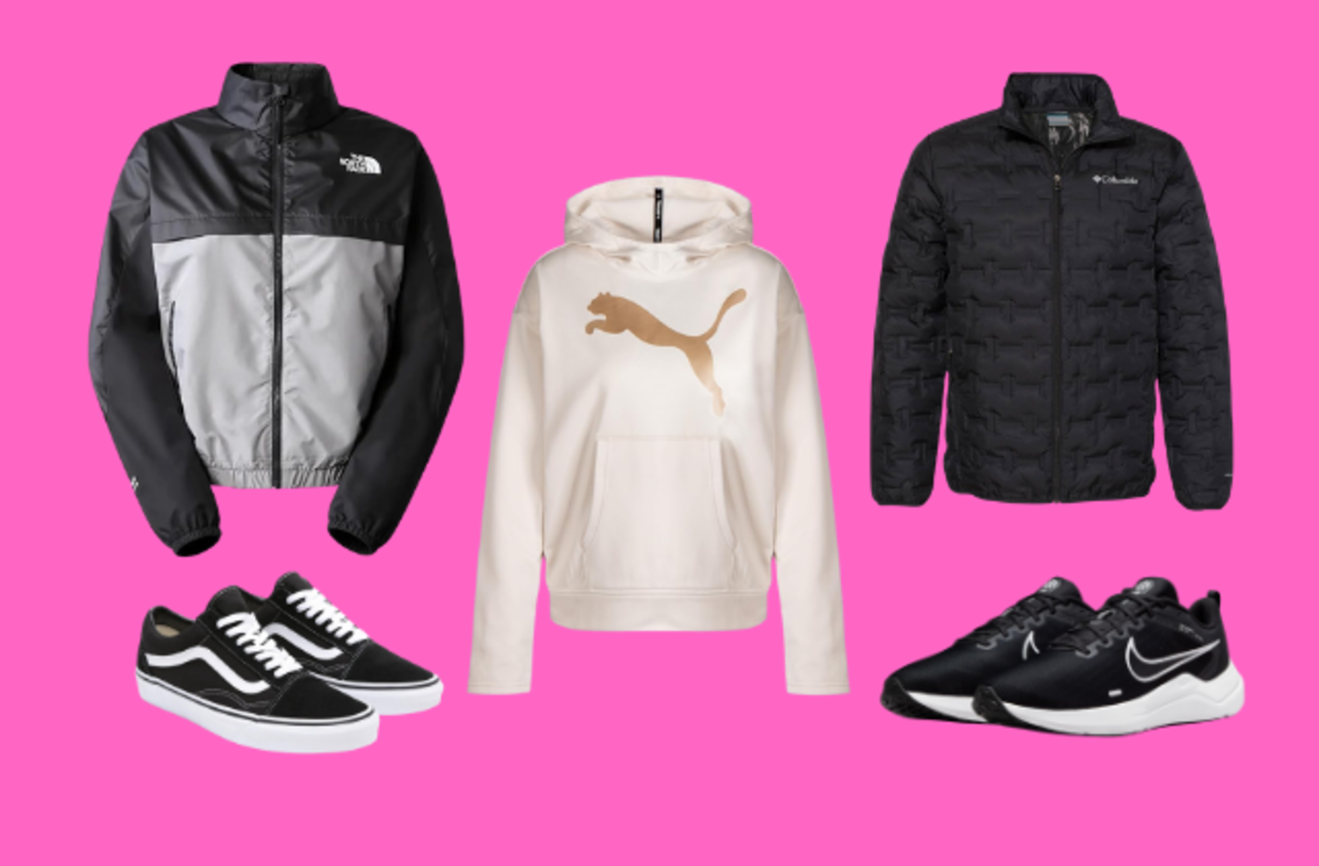 Columbia, Merrell, Adidas, Puma... Outdoor ve spor giyimin en sevilen markaları indirimde