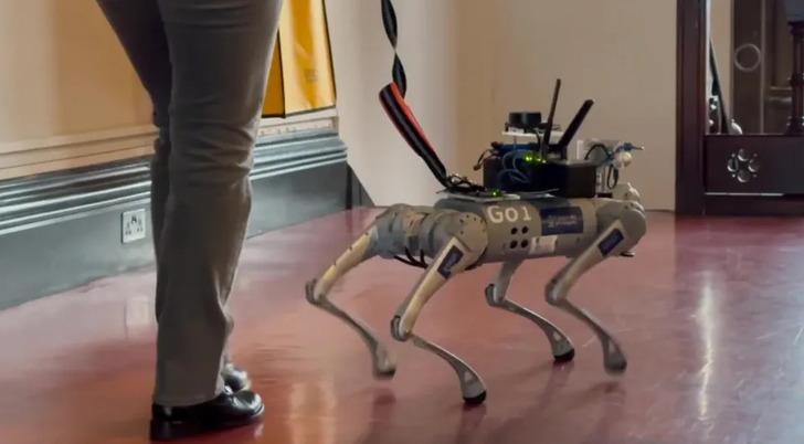 Bilim insanları görme engelli kişiler için rehber robot köpek geliştirdi: Konuşuyor, engelleri aşıyor ve hatırlayabiliyor