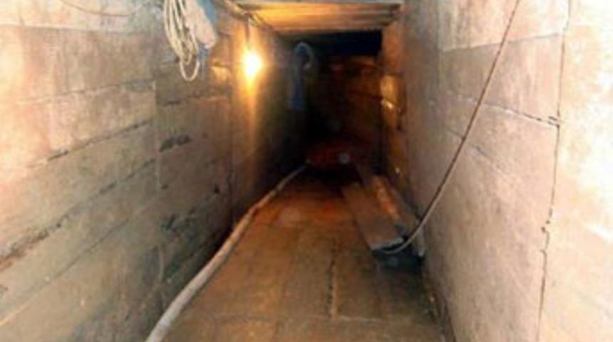 Maden ocağı değil define tüneli