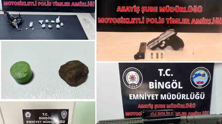 Bingöl’de aranan 3 şahıs yakalandı