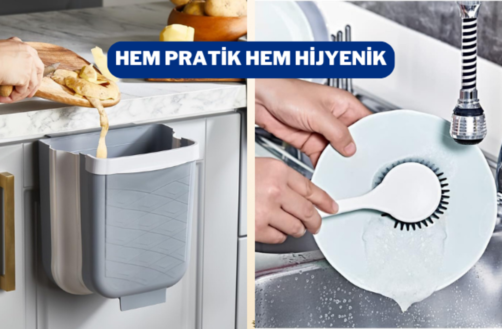 Pratikliğiyle gönlünüzü fethedecek mutfakta ekstra hijyen sağlayacak ürünler