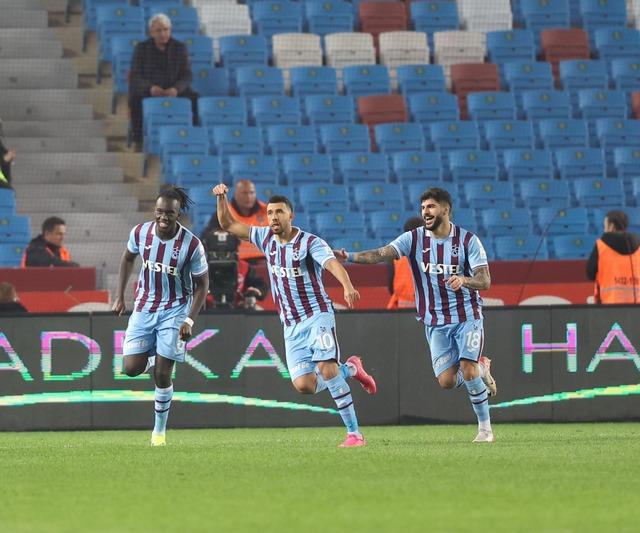 Trabzonspor 5 maç sonra kazandı, o golle rekor geldi! 640xauto