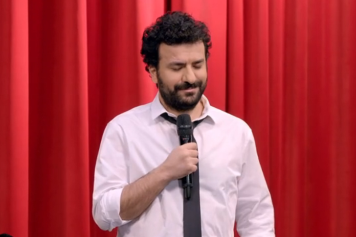 Hasan Can Kaya'nın konuğu öyle bir yanıt verdi ki ünlü komedyenin nutku tutuldu! "Beni tokatlar mısınız?" G4