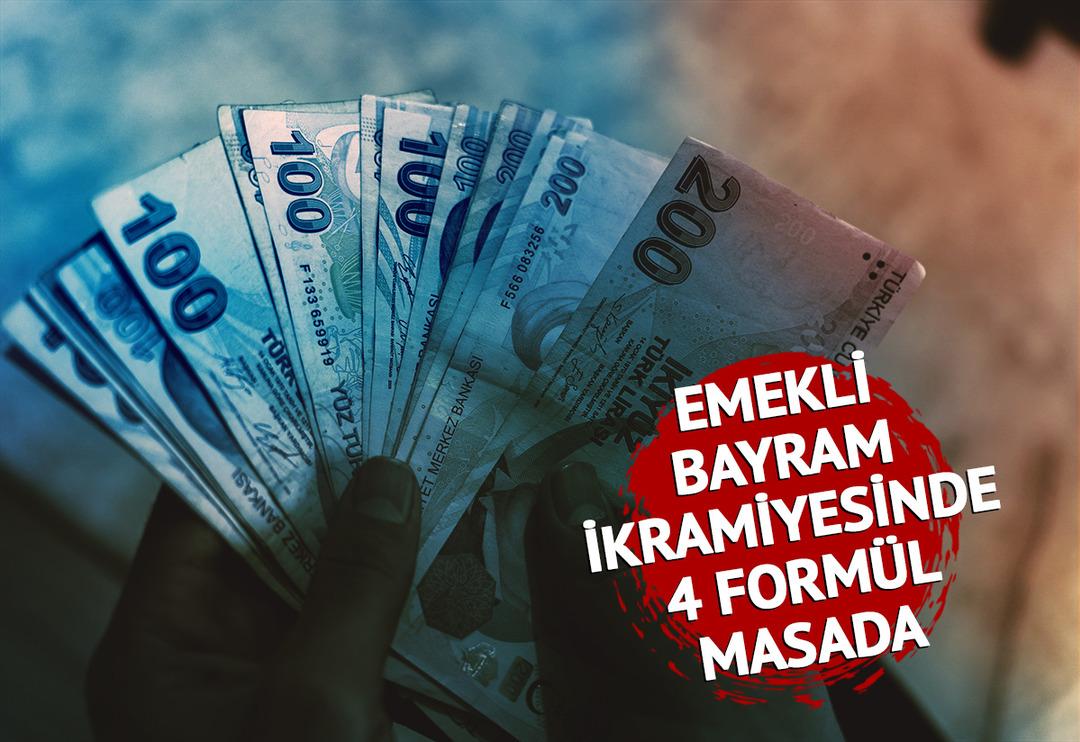 Emeklilerin g&uuml;ndemi bayram ikramiyesi! Masanın &uuml;st&uuml;nde 4 form&uuml;l var: 2000 TL emekli ikramiyesi ne kadar olacak? İşte en g&uuml;&ccedil;l&uuml; ihtimal