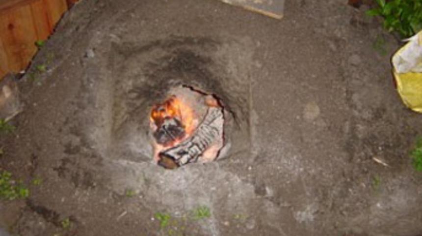 Tandırda feci &ouml;l&uuml;m