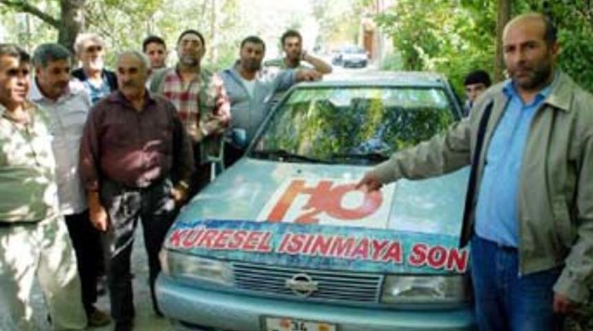 Bu otomobil suyla çalışıyor!