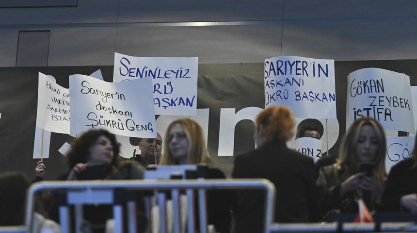 İBB Başkanı İmamoğlu'na partisinin aday tanıtım programında tepki gösterildi