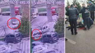 Kocaeli'de feci kaza: Bekçi ağır yaralandı! O anlar kamerada