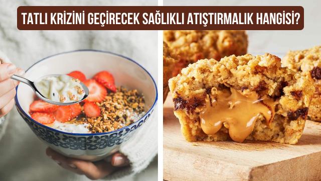 Tatlı krizini aşmana yardımcı olacak sağlıklı atıştırmalık hangisi?