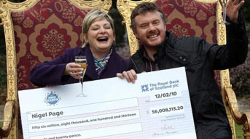 Terk eden eşe loto ikramiyesi!