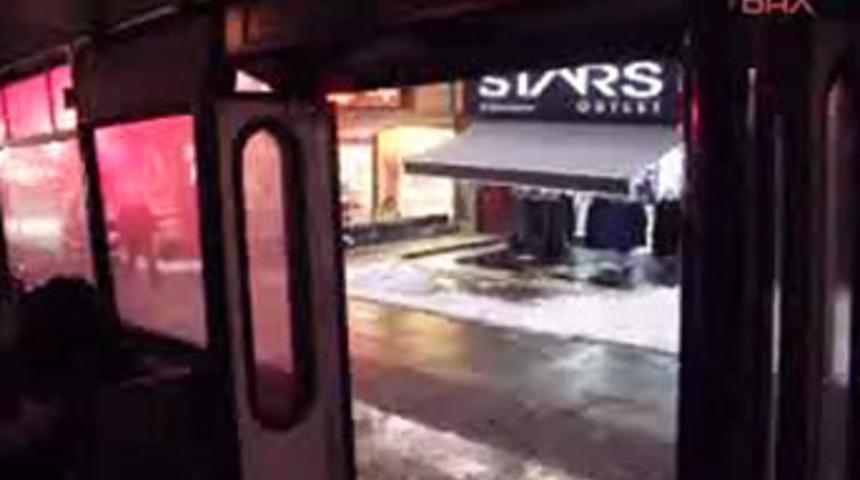 Ankara'da otobüs rezaleti