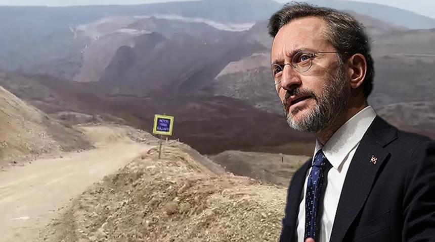 Erzincan'daki maden faciasıyla ilgili Fahrettin Altun'dan vatandaşlara çağrı! 'İtibar etmeyin'