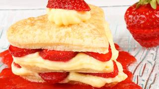 Sevgililer Günü'ne özel milföylü kalp pasta tarifi: Milföylü kalp pasta nasıl yapılır?