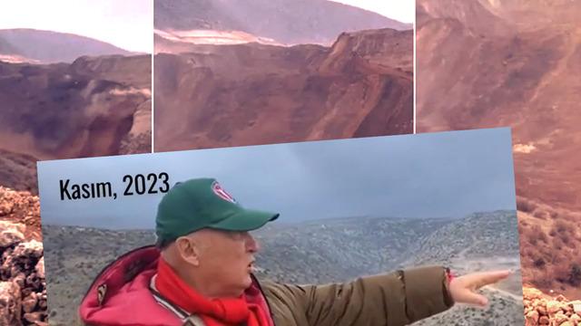 Aylar önce resmen eliyle göstermiş! Erzincan'daki maden ocağındaki toprak kayması sonrası Övgün Ahmet Ercan'ın paylaşımı gündem oldu... Bizzat uyarmış!