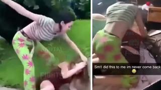 Erkek arkadaşının sevgilisi olduğu iddia edilen kadını tekme tokat dövdü! Görüntüler sosyal medyada izlenme rekoru kırdı