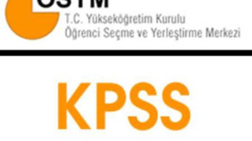KPSS'ye başvurular 9 Mayıs Pazartesi başlıyor