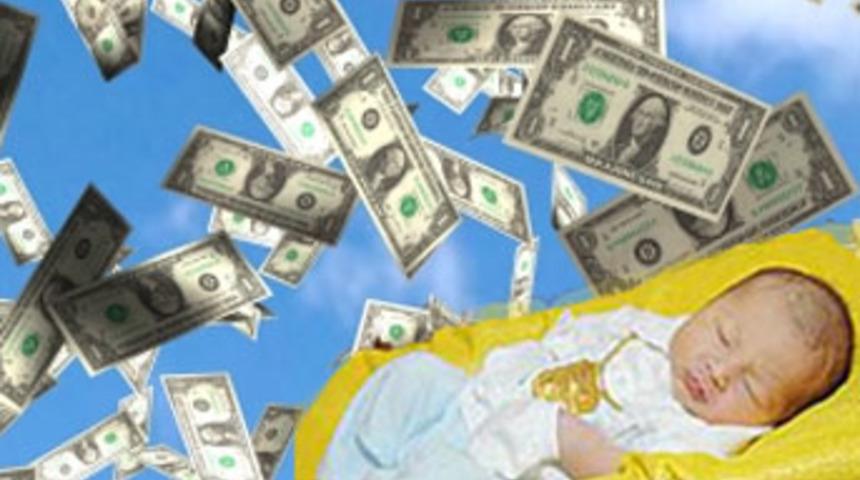 D&uuml;nyanın en zengin bebeği!