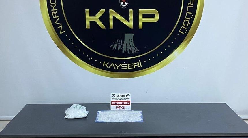 Kayseri'de uyuşturucu şüphelisi tutuklandı