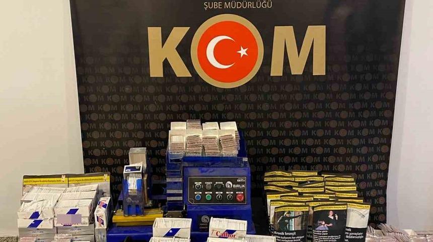 Ka&ccedil;ak&ccedil;ılık baskınında, hem elektronik hem de klasik sigara ele ge&ccedil;irildi